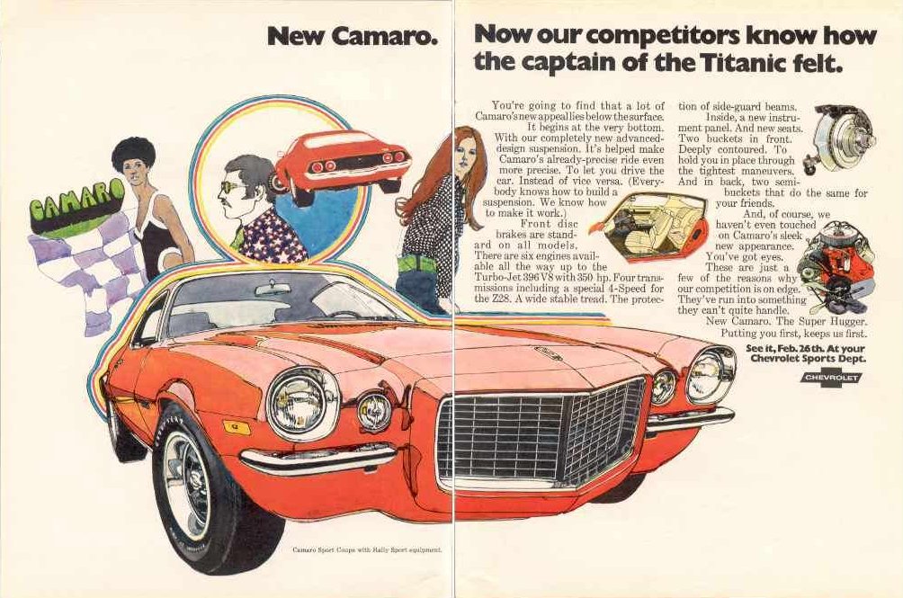 1970 Chevrolet Auto Advertising